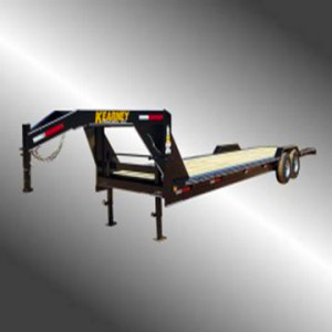 GOOSENECK TANDEM AXLE HEAVY DUTY EQUIPMENT HAULER 14,000lb GVWR