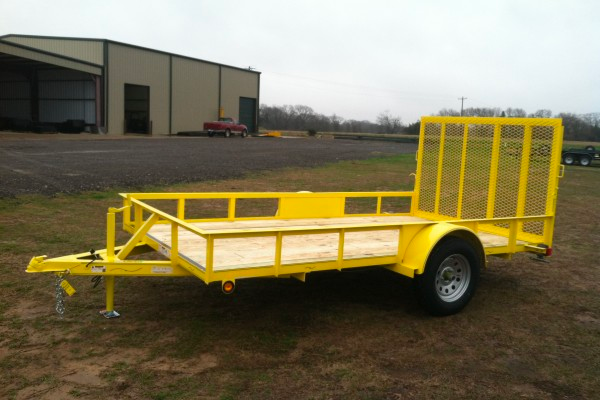 BUMPER SINGLE AXLE STANDARD DUTY UTILITY 3500lb GVWR