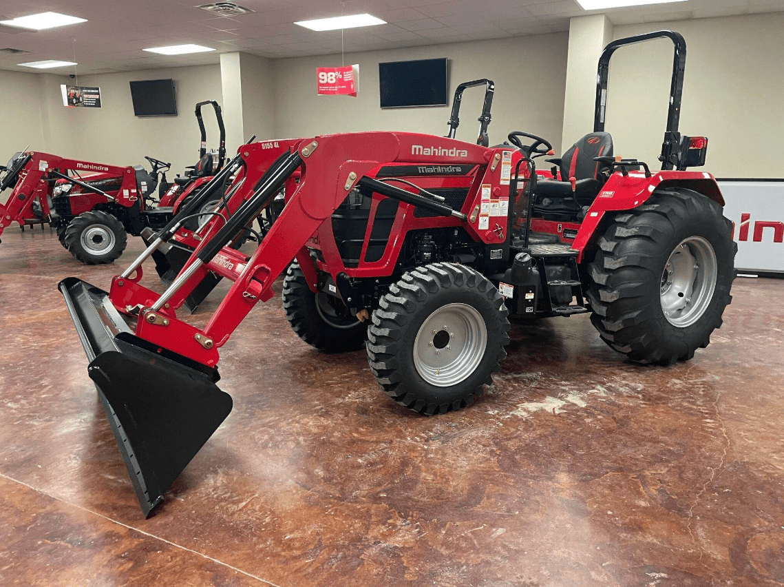 Louisiana Tractors showroom with signage