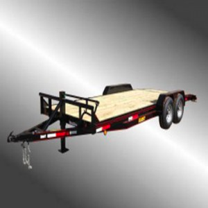 BUMPER TANDEM AXLE HEAVY DUTY EQUIPMENT HAULER 14,000lb GVWR